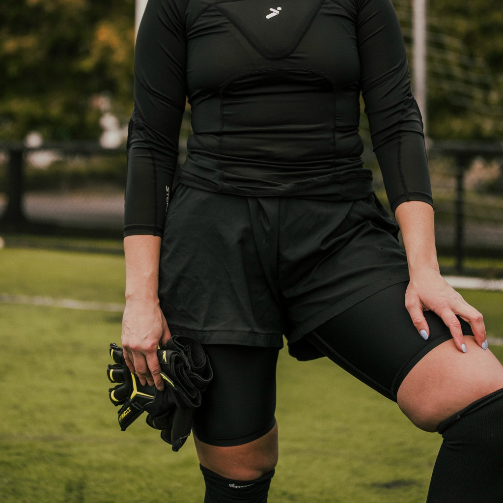 Storelli Women's Goalkeeper Leggings - Black – Soccer World