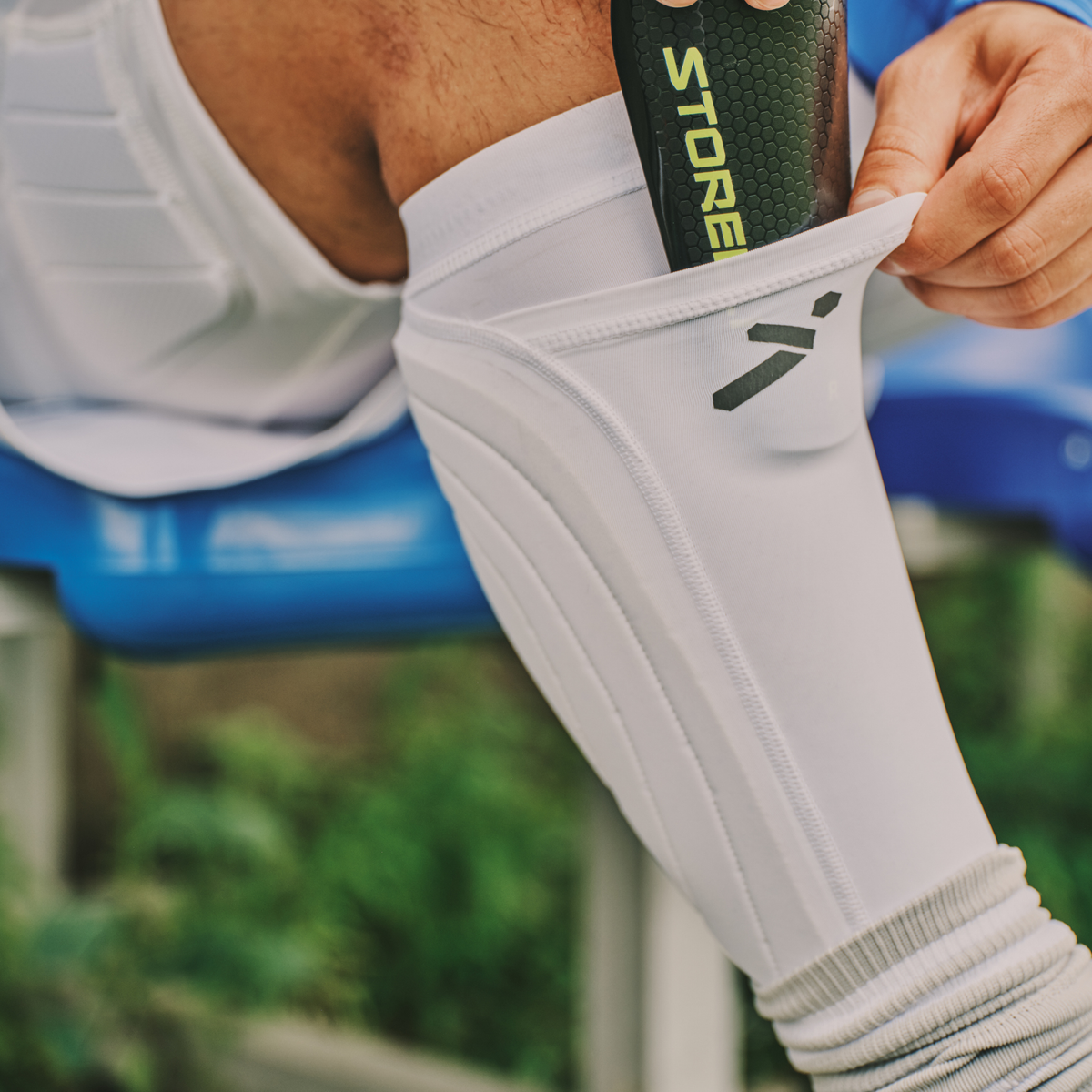 Hy-Pro Parastinchi Ufficiali Celtic F.C. Per Ragazzi, Leggeri E Traspiranti, Slip-in, Protezione Calcio - 5
