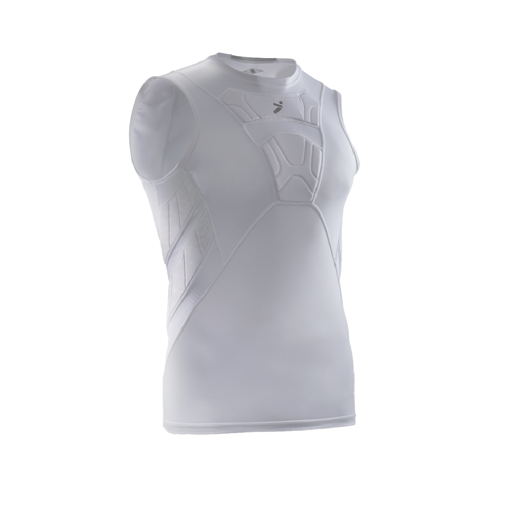 Storelli Bodyshield Sleeveless Compression Shirt - Black/White
