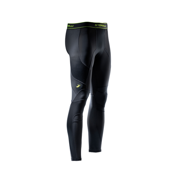 Storelli Men's BodyShield Turf Burn Soccer Leggings - Black