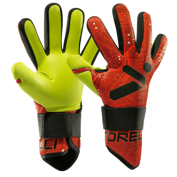 Red goalkeeper gloves online