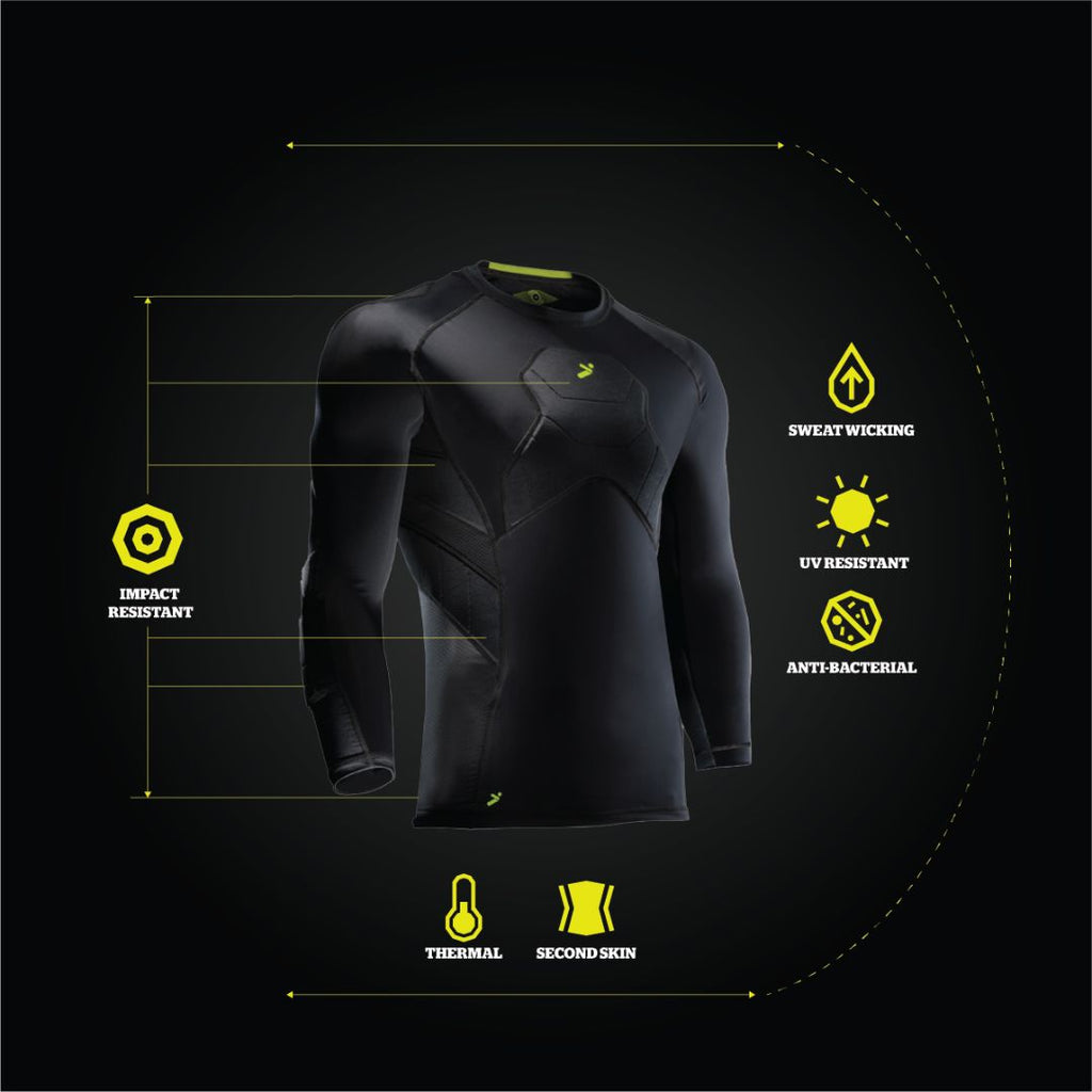 Sous-maillot ¾ de gardien de but BodyShield