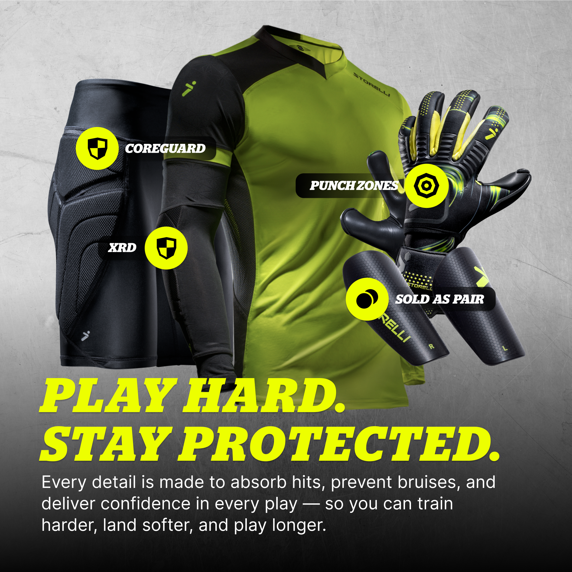 Women's Elite Matchday Kit – GK Edition – Storelli Women's Elite Matchday Kit – GK Edition – Storelli