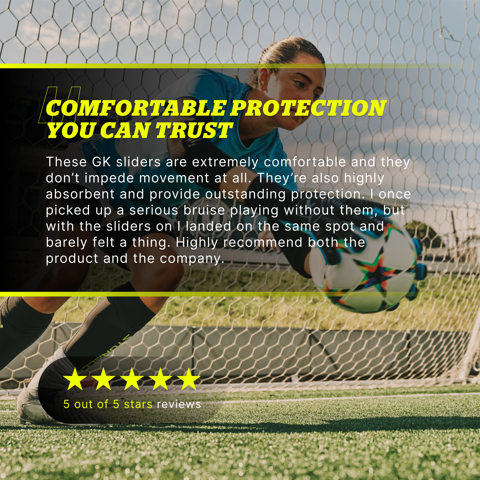 Women's BodyShield GK Sliders