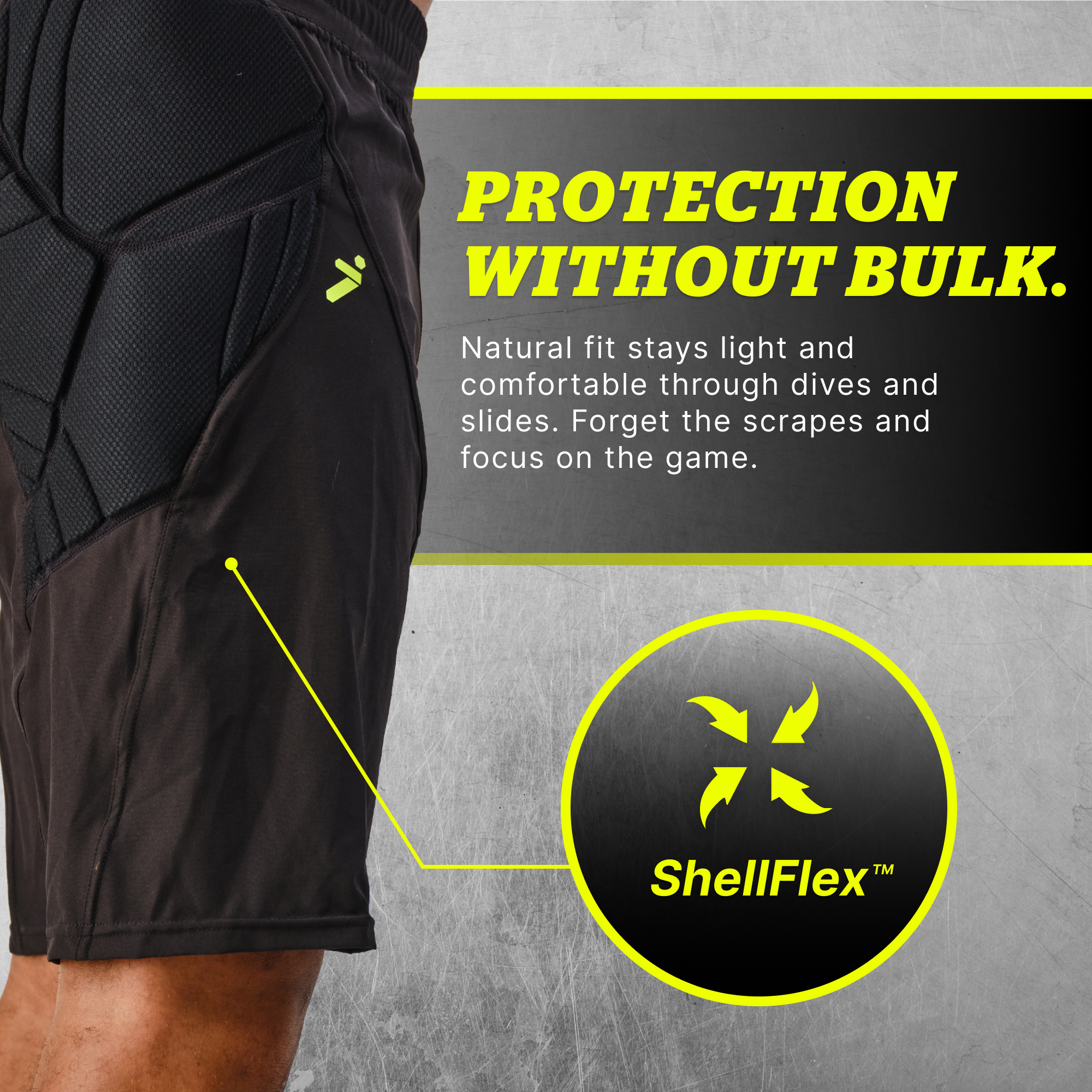 EvoShield Men's Game Changing 2-in-1 Shorts - Compression Liner, Side Pockets, Athletic Fit For Workouts