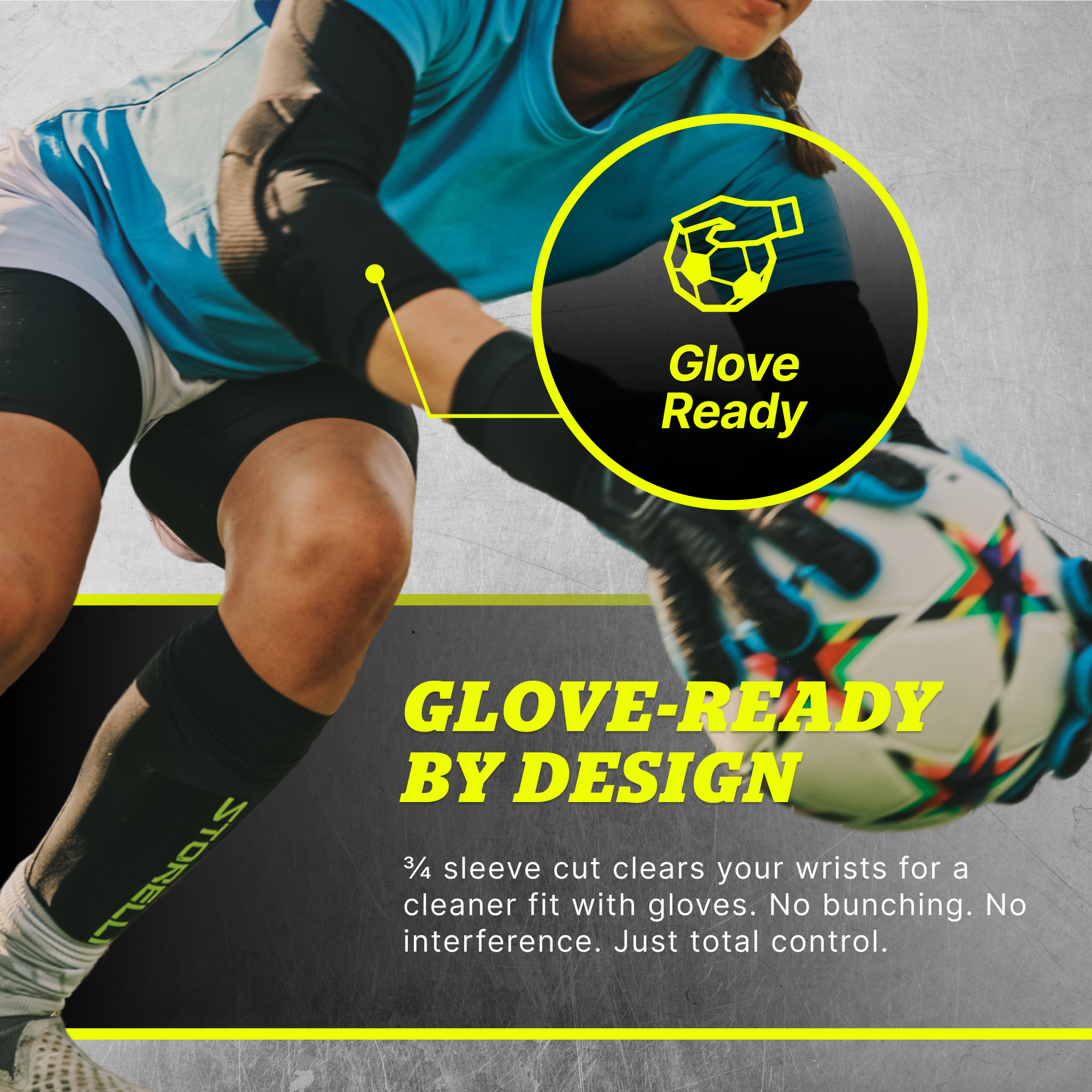 Women's BodyShield Goalkeeper 3/4 Undershirt