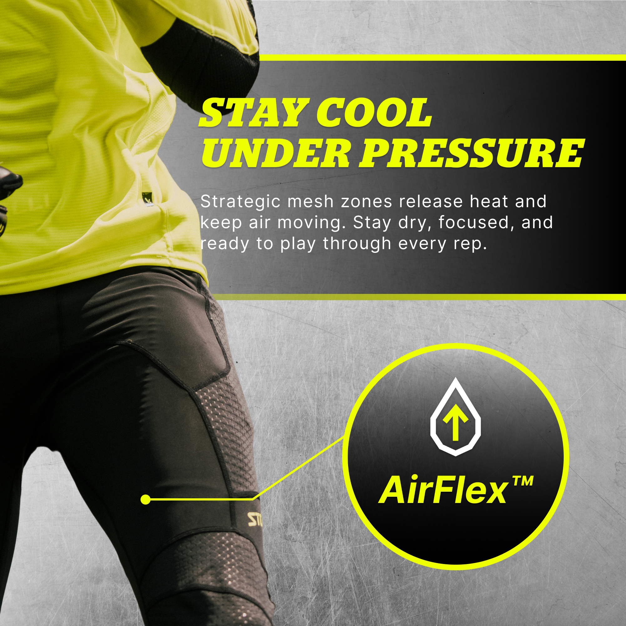 BodyShield Turf Burn Leggings