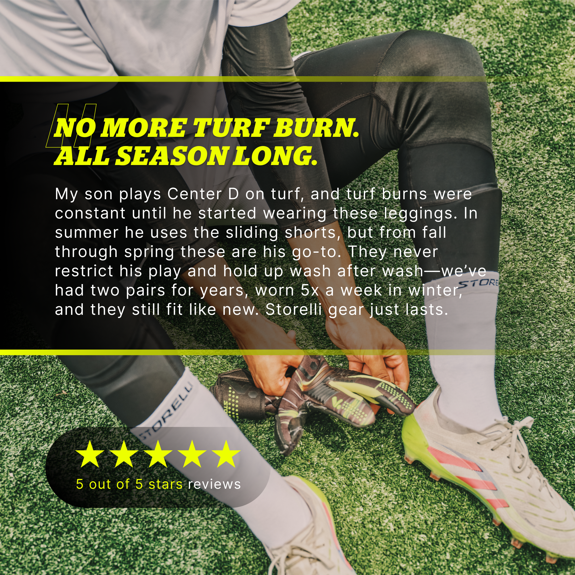 BodyShield NoBurn Turf Burn Leggings