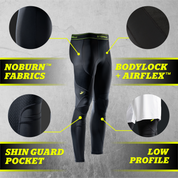 BodyShield Turf Burn Leggings