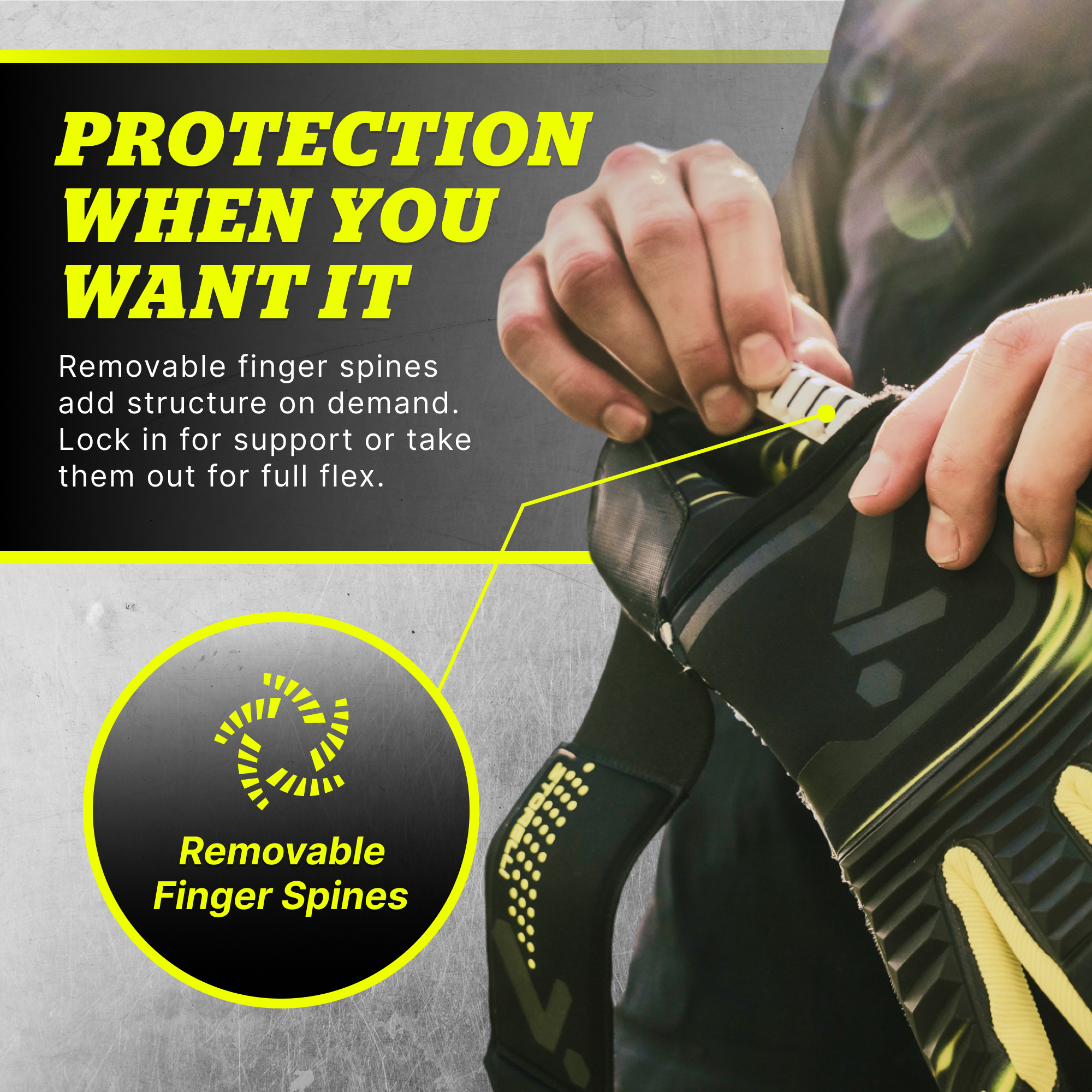 Guanto della minaccia