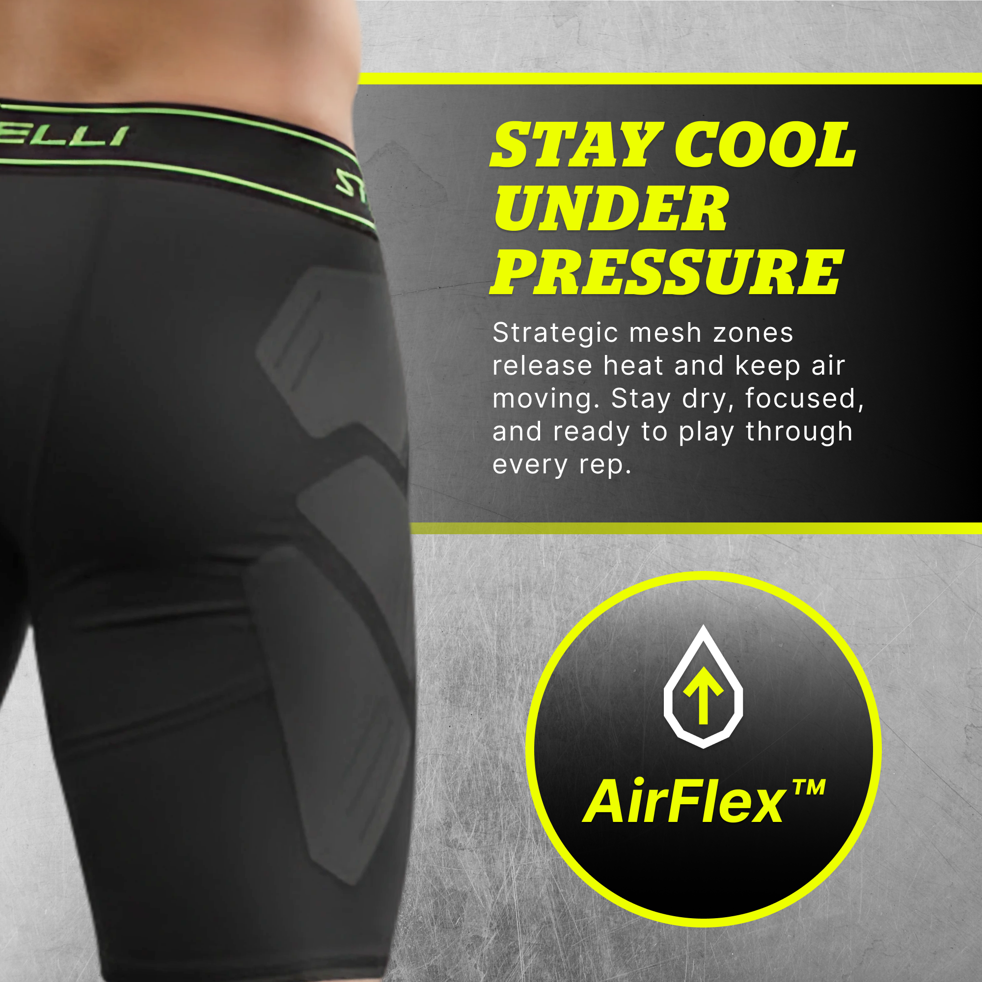 Storelli Men's BodyShield Abrasion Sliders Black | Storelli Sports