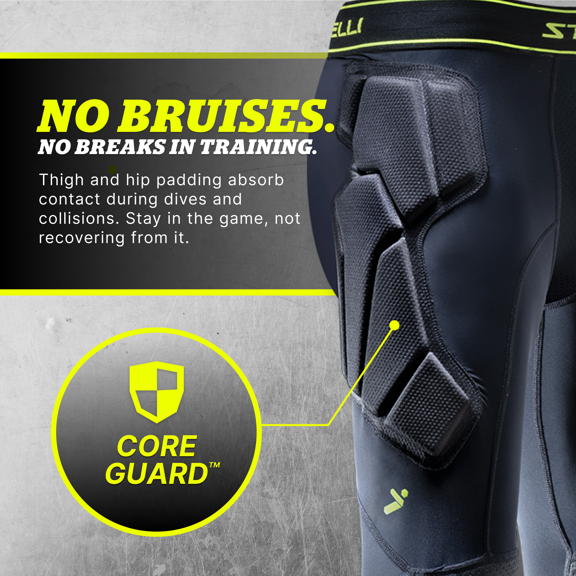 BodyShield GK 3/4 Leggings